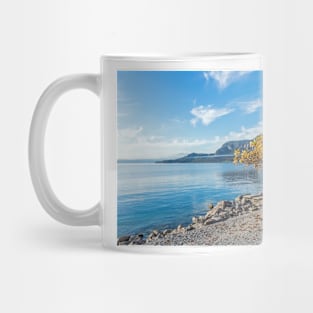 Lake Garda autumn tree Mug